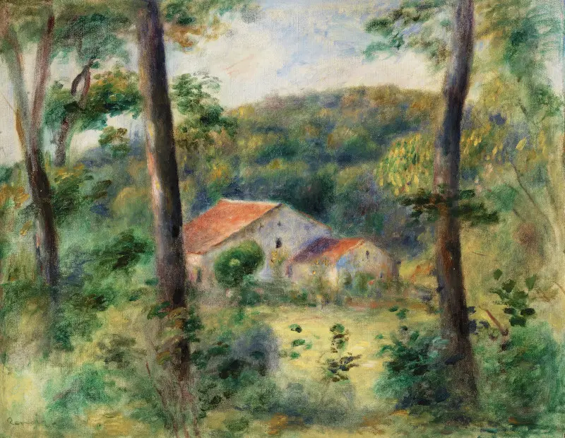 Environs of Briey (Environs de Briey) (1899) by Pierre-Auguste Renoir
